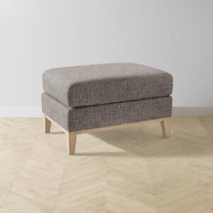 ludlow-ottoman_belgian-linen-carob_driftwood2.0.jpg The Ludlow Ottoman - Heritage Belgian Linen Carob