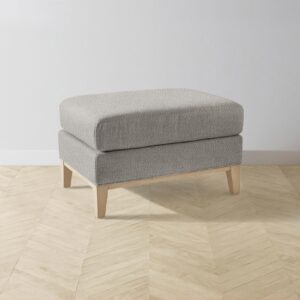 The Ludlow Ottoman - Italian Bouclé Fossil