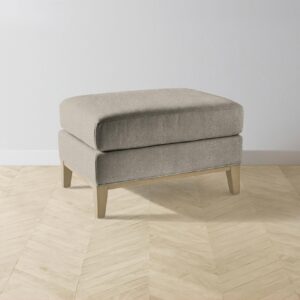 The Ludlow Ottoman - Merino Dusk