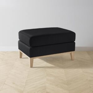 ludlow-ottoman_pebbled-leather-ink_driftwood2.0.jpg The Ludlow Ottoman - Pebbled Leather Ink