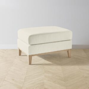 ludlow-ottoman_pebbled-leather-swan_driftwood2.0.jpg The Ludlow Ottoman - Pebbled Leather Swan