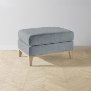 ludlow-ottoman_performance-melange-weave-aegean_driftwood2.0.jpg The Ludlow Ottoman - Performance Mélange Weave Aegean