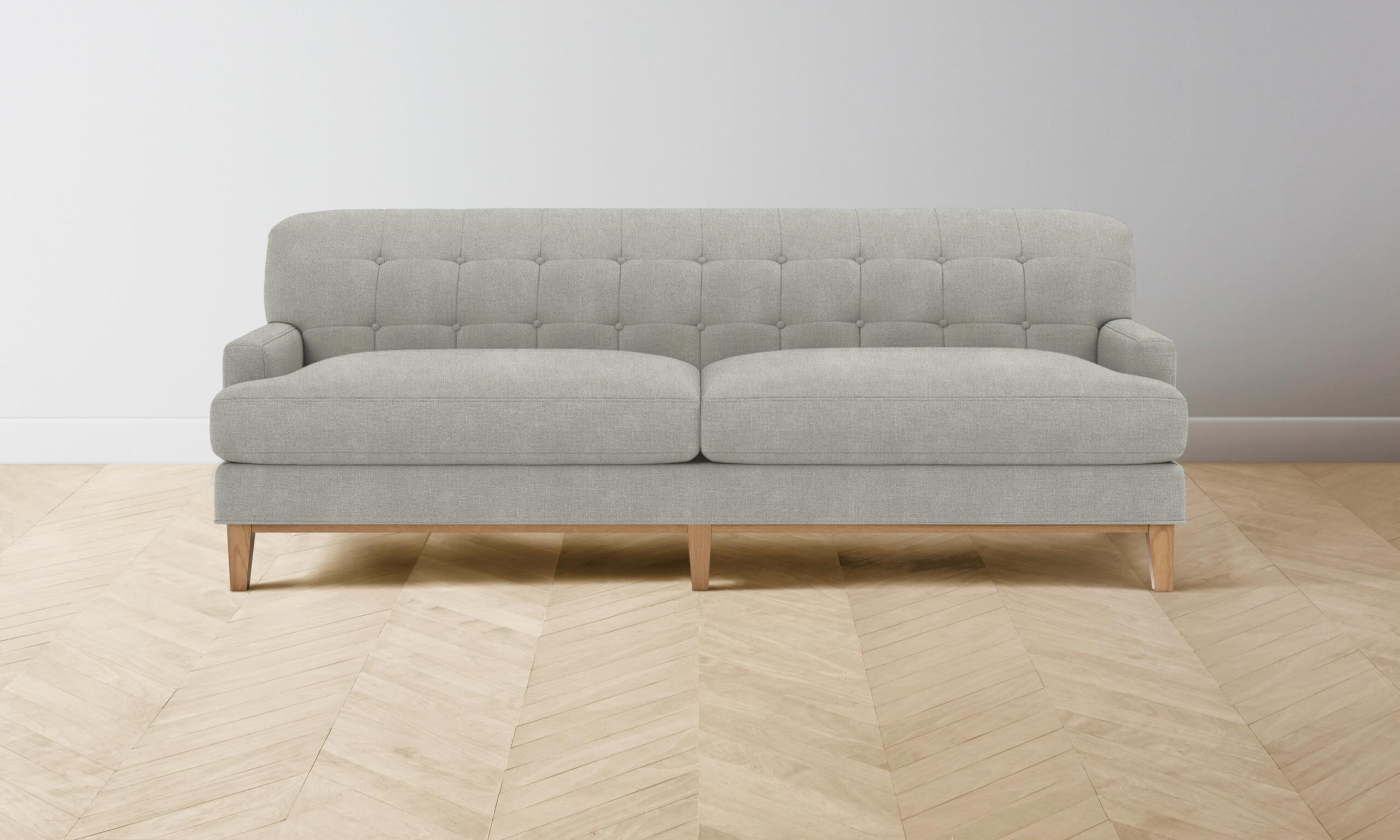 The Ludlow Sofa - Performance Mélange Weave Flint
