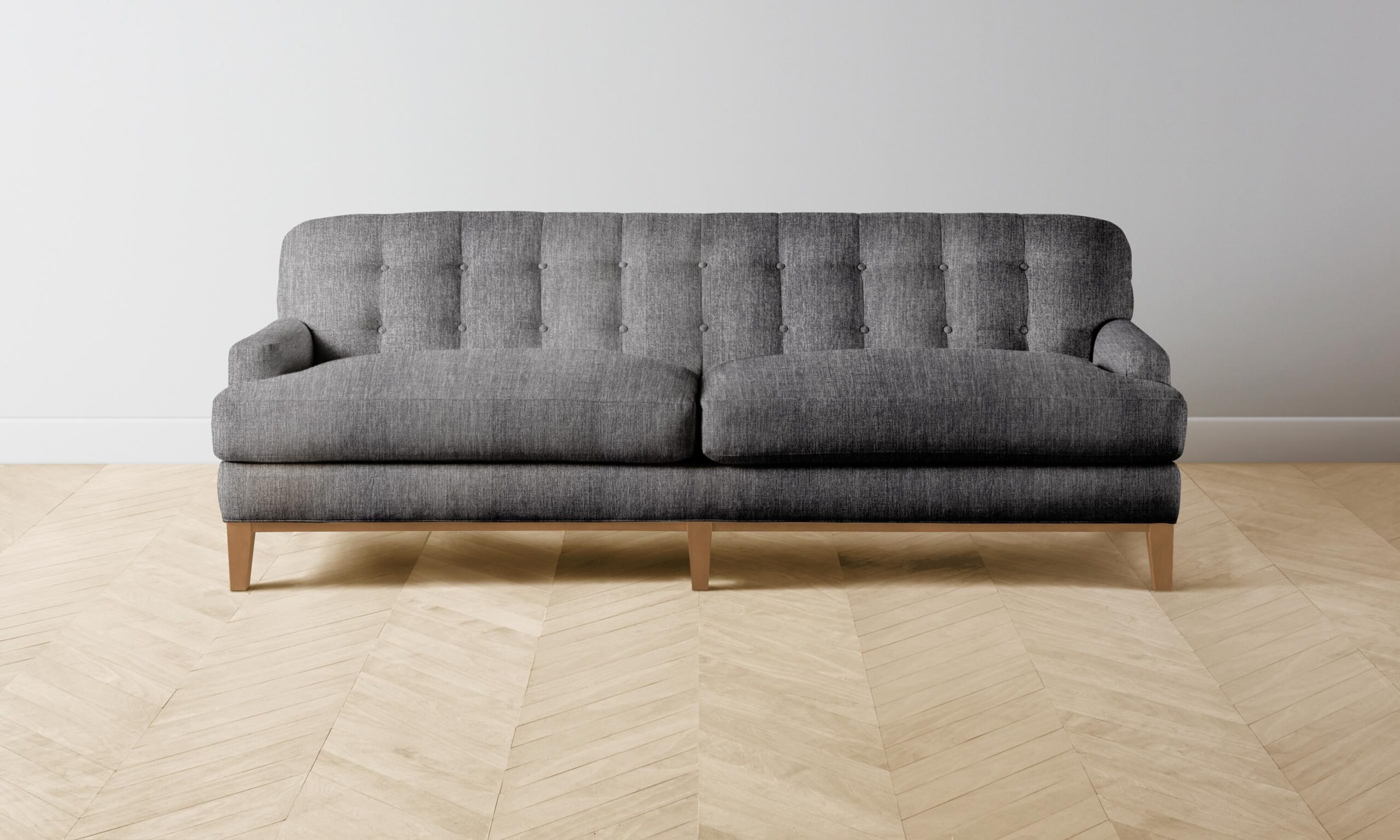 The Ludlow Sofa - Performance Tweed Smoke