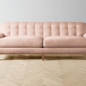 The Ludlow Sofa - Performance Velvet Dusty Rose