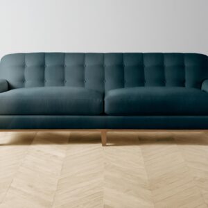 The Ludlow Sofa - Performance Velvet Lagoon