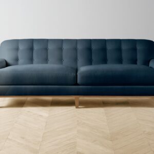 The Ludlow Sofa - Performance Velvet Sapphire