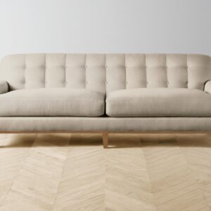 The Ludlow Sofa - Performance Velvet Taupe