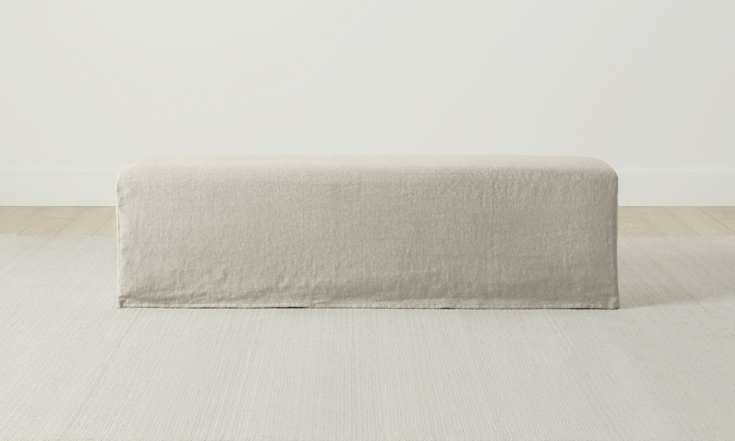 The Franklin Bench - Heritage Belgian Linen Alder