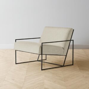 mercer-chair_belgian-linen-alder_black2.0.jpg The Mercer Chair - Heritage Belgian Linen Alder