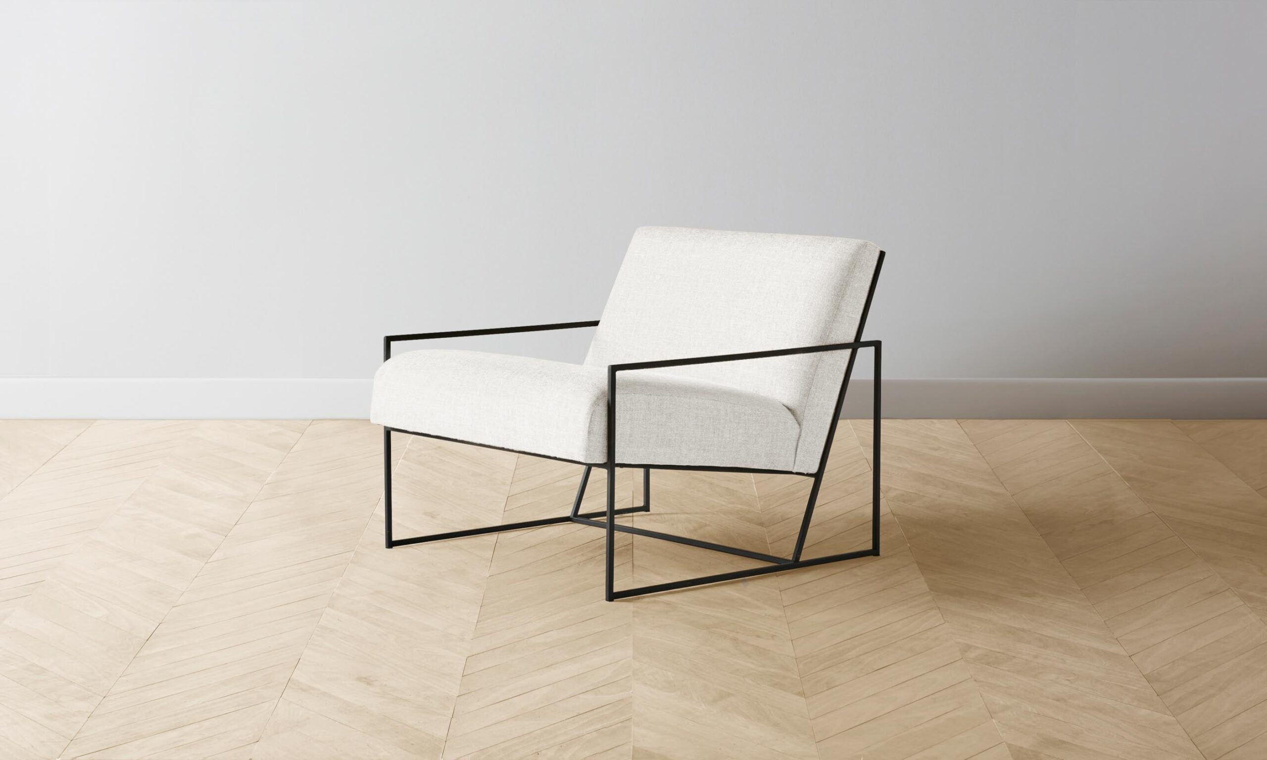 The Mercer Chair - Heritage Belgian Linen Egret