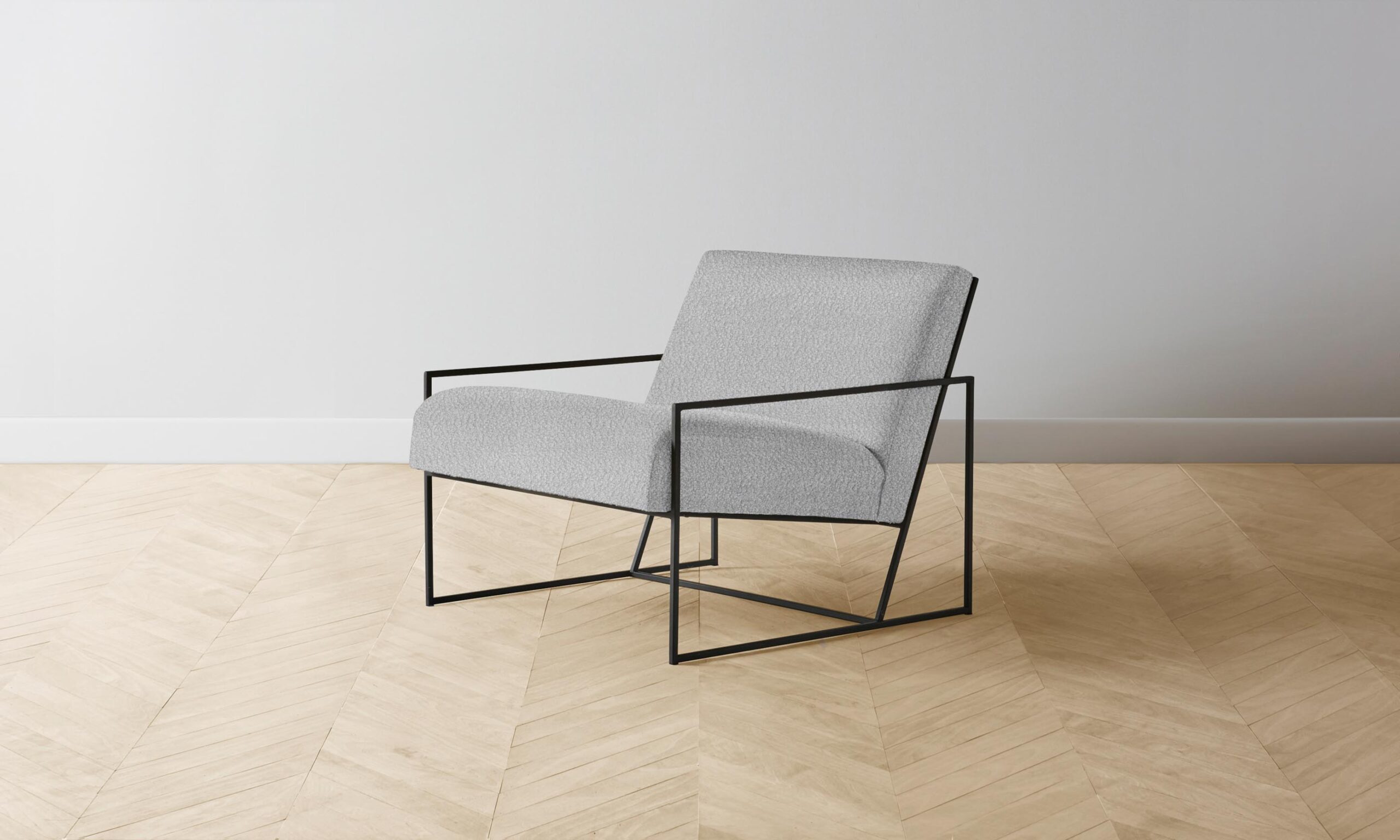 The Mercer Chair - Italian Bouclé Waterfall