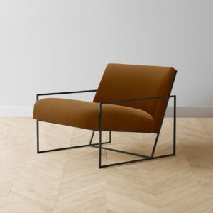 mercer-chair_mohair-brown-sugar_black2.0.jpg The Mercer Chair - Mohair Brown Sugar