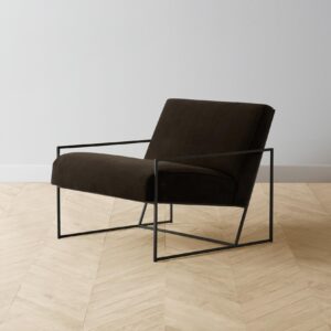 The Mercer Chair - Nubuck Leather Espresso