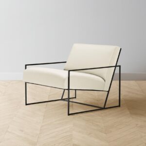 mercer-chair_pebbled-leather-swan_black2.0.jpg The Mercer Chair - Pebbled Leather Swan