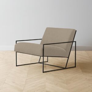 mercer-chair_performance-boucl-morel_black2.0.jpg The Mercer Chair - Performance Bouclé Morel