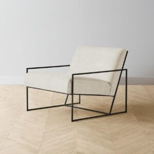 mercer-chair_performance-melange-weave-shell_black2.0.jpg The Mercer Chair - Performance Mélange Weave Shell