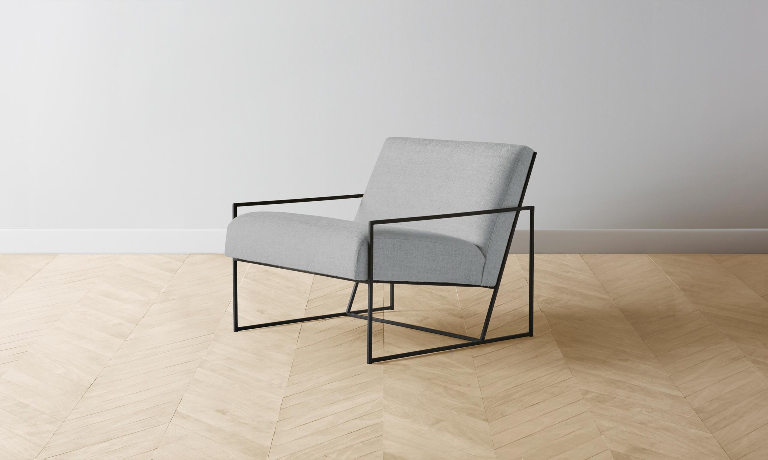 The Mercer Chair - Performance Linen Weave Cloud