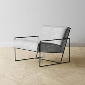 The Mercer Chair - Performance Textured Tweed Alpine