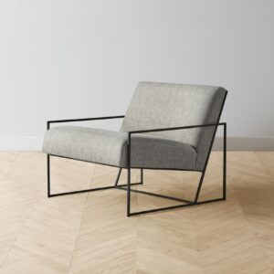 The Mercer Chair - Performance Tweed Oatmeal