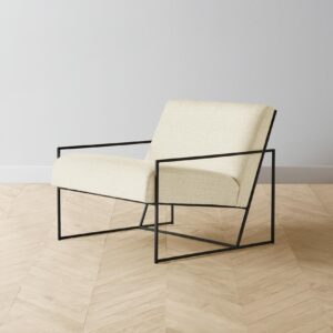 The Mercer Chair - Performance Woven Chenille Desert