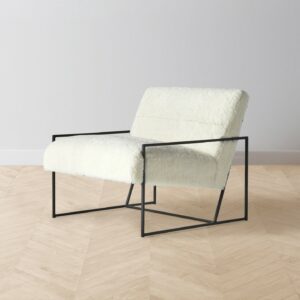 The Mercer Chair - Shearling Ivory