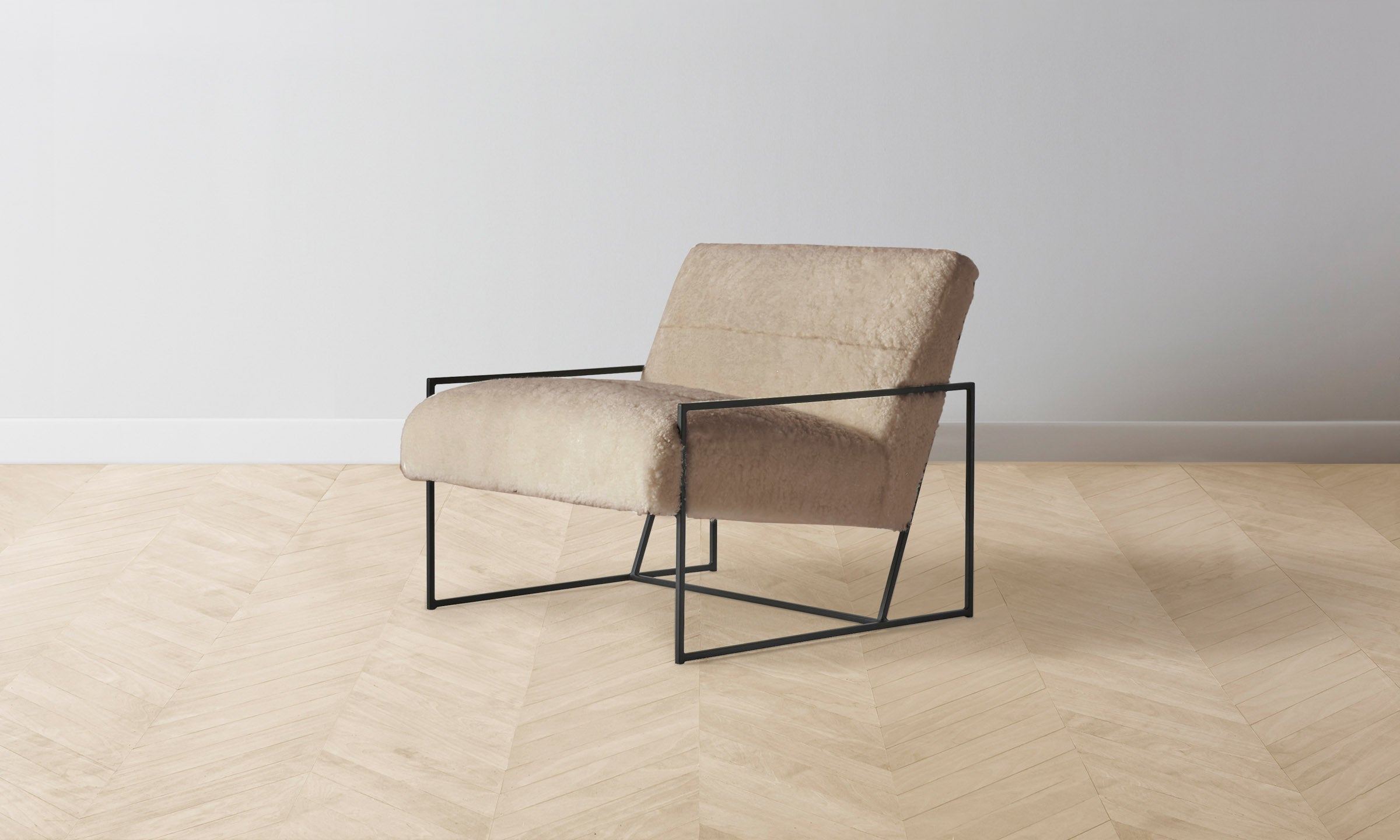 The Mercer Chair - Shearling Shea