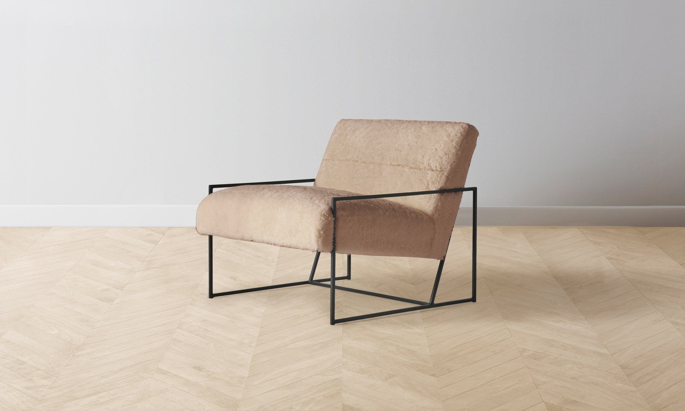 The Mercer Chair - Shearling Toffee