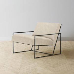 The Mercer Chair - Tuscan Leather Bisque