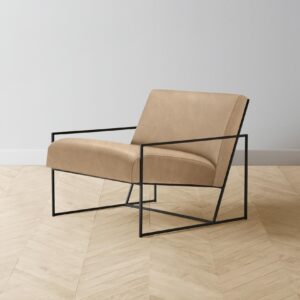 The Mercer Chair - Tuscan Leather Camel