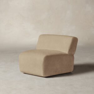 The Miles Modular Chair - Mohair Almond