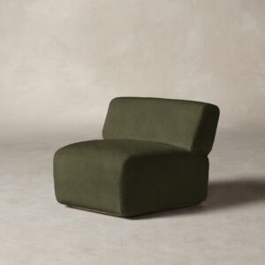 The Miles Modular Chair - Mohair Moss