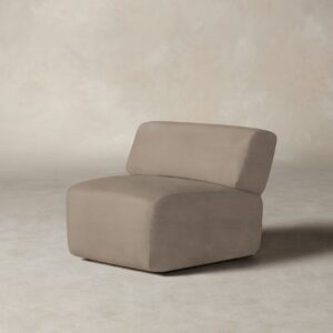 The Miles Modular Chair - Nubuck Leather Fawn