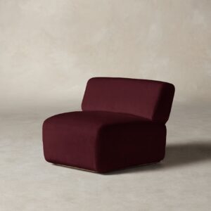 miles-modular-chair_performance-velvet-merlot_1e258cbc-267c-4d3d-9293-c6ceb4ee8303.jpg The Miles Modular Chair - Performance Velvet Merlot
