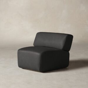 The Miles Modular Chair - Tuscan Leather Seal