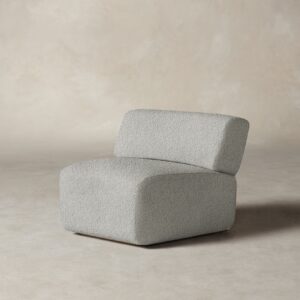 The Miles Modular Chair - Woolen Bouclé Cliff