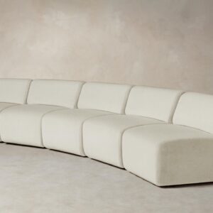 The Miles Modular Sectional - Italian Bouclé White