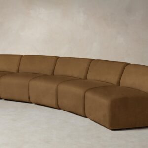 miles-modular-sectional_nubuck-leather-saddle_3566b6e1-3549-4ab3-81a5-1449c02e9894.jpg The Miles Modular Sectional - Nubuck Leather Saddle