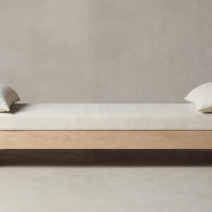 The Montauk Daybed - Heritage Belgian Linen Alder