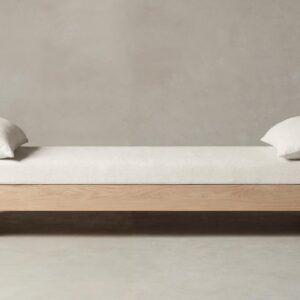 The Montauk Daybed - Heritage Belgian Linen Egret