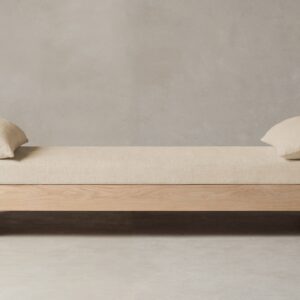 The Montauk Daybed - Heritage Belgian Linen Husk