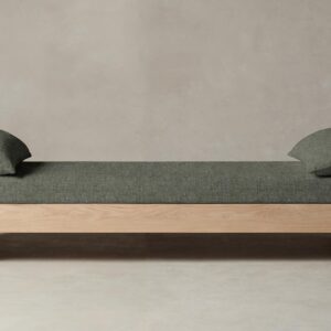 The Montauk Daybed - Heritage Belgian Linen Thyme