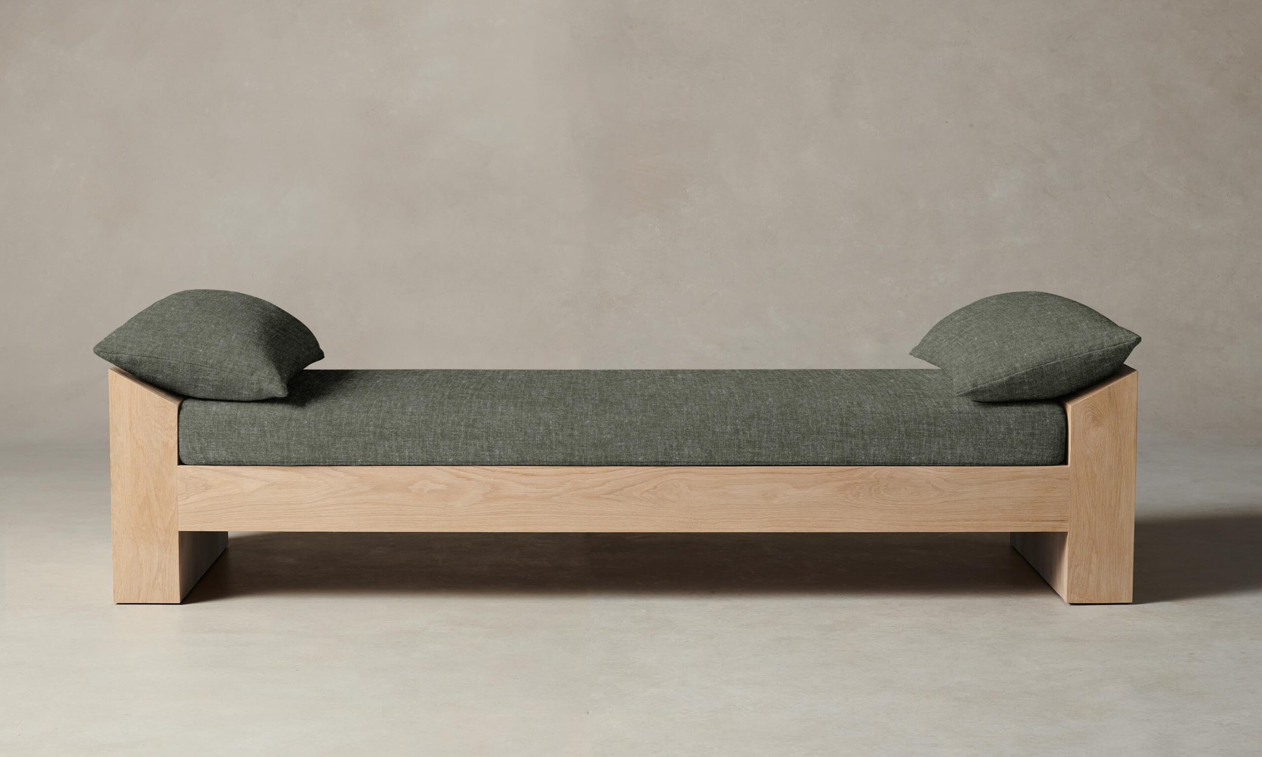 The Montauk Daybed - Heritage Belgian Linen Thyme