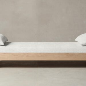 The Montauk Daybed - Italian Bouclé White