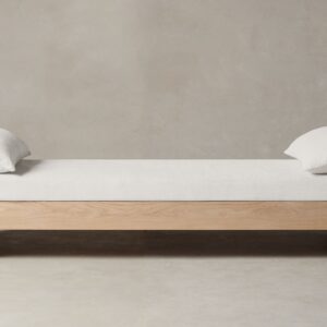 The Montauk Daybed - Italian Brushed Wool Vanilla