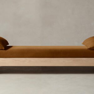 The Montauk Daybed - Mohair Brown Sugar
