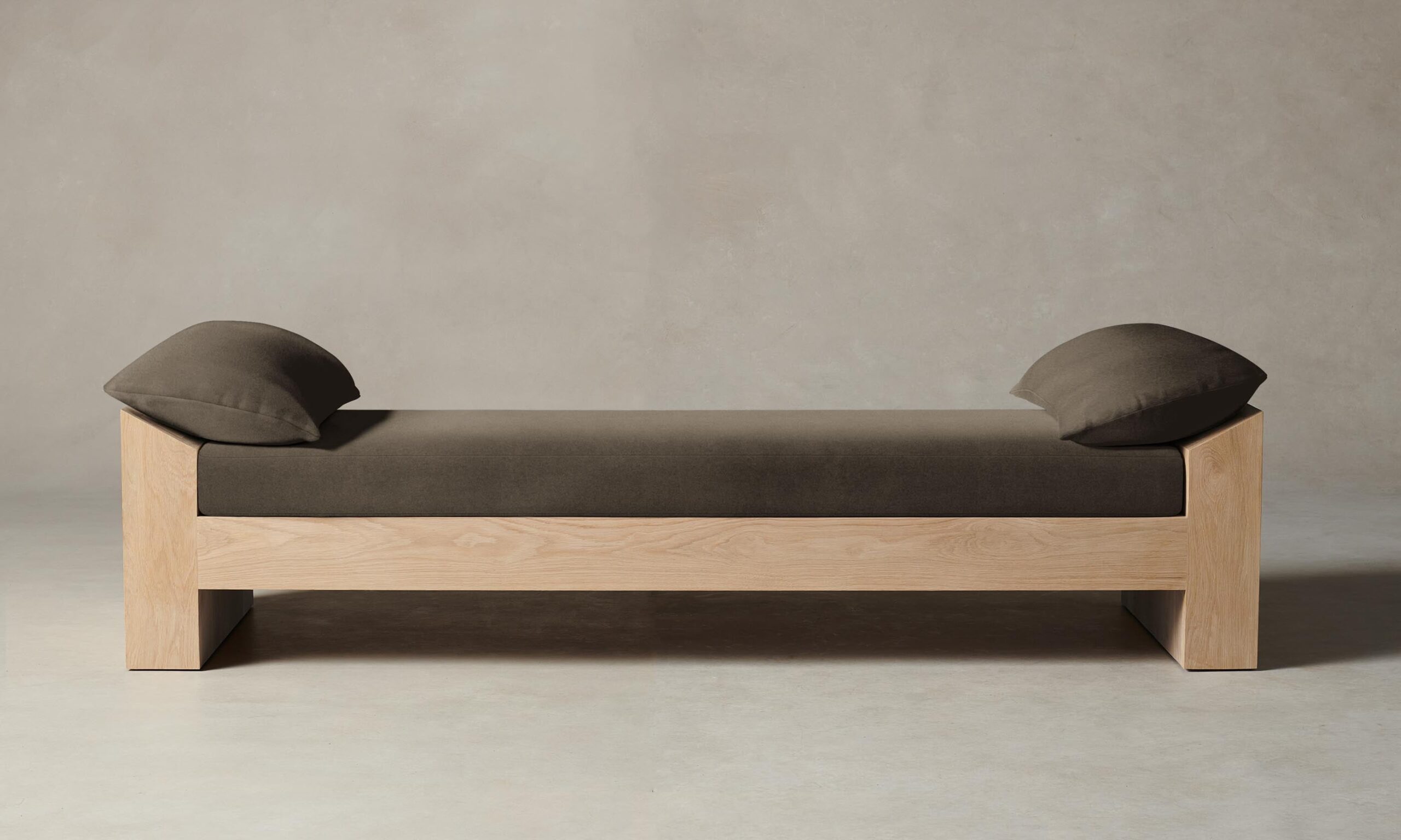 The Montauk Daybed - Mohair Mink