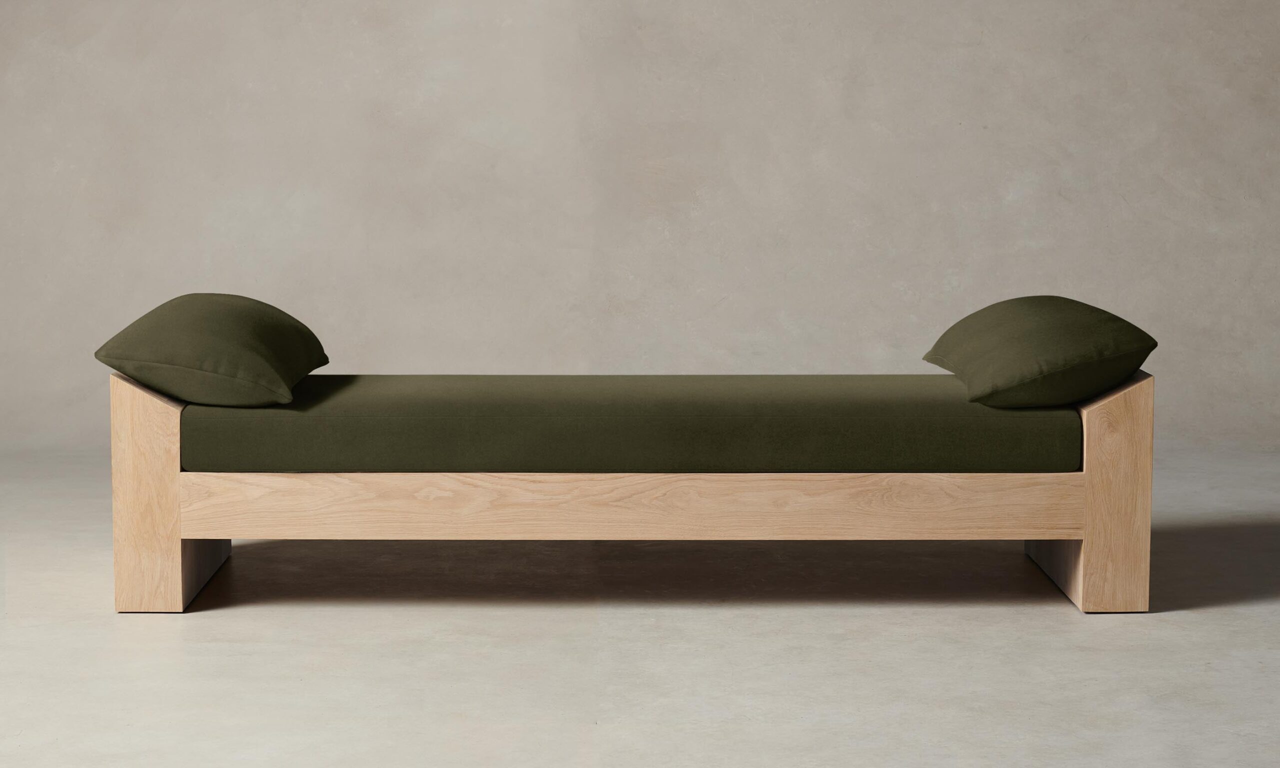 The Montauk Daybed - Mohair Moss