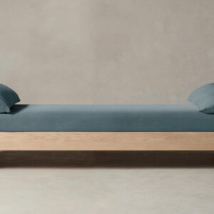 The Montauk Daybed - Mohair Slate Blue