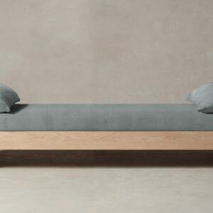 The Montauk Daybed - Nubuck Leather Tide